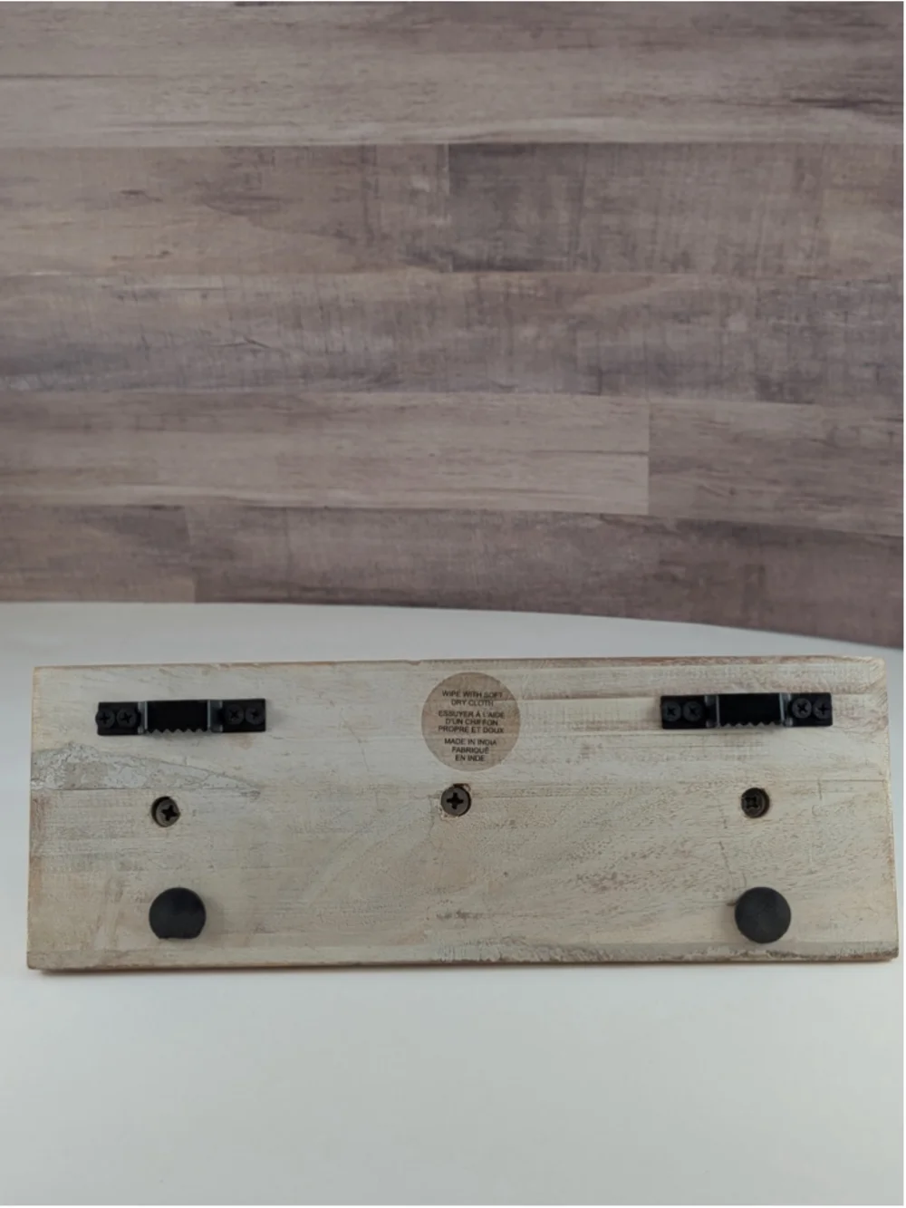 Silver Dog Booty Tail Wall Hooks